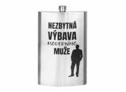 Likérka nerez 1,7 l "Nezbytná výbava moderního muže"