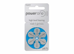 Baterie Varta Power One pro sluchadla PR44 650mAh 6 ks.