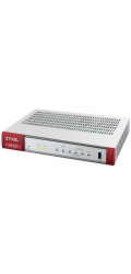 Zyxel USGFLEX100 firewall with 1-year UTM bundle, 1x gigabit WAN, 4x gigabit LAN/DMZ, 1x USB