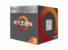 AMD Ryzen 3 4300G 100-100000144BOX AMD Ryzen 3 4C/8T 4300G (3.8/4.0GHz Boost,6MB,65W,AM4) Box, with Radeon Graphics
