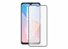 Screenshield VIVO Y21S (full COVER black) Tempered Glass Protection