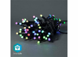 Nedis WIFILX01C42 SmartLife světelný řetěz | Tětiva | Wi-Fi | RGB | 42 LED s | 5.00 m | Android™ / IOS
