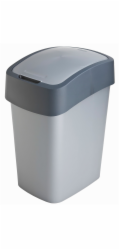Odpadkový koš Flip Bin Silver / Grafit 25 l CURVER