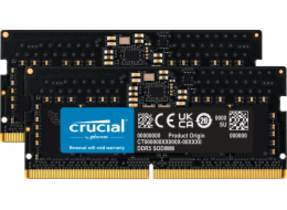 Crucial 32GB Kit DDR5-4800 (2x16GB) SODIMM CL40 (16Gbit)