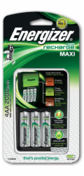 Nabíječka baterií Energizer Maxi + 4 nabíjecí baterie AA Po
