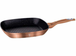 BerlingerHaus grilovací s mramorovým povrchem Rosegold Metallic Line 28 cm