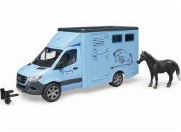 MB Sprinter Tiertransporter mit Pferd, Modellfahrzeug