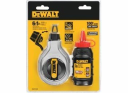 Dewalt Křídovací struna DEWALT 6-1 + červená křída