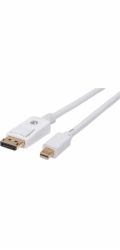 Manhattan DisplayPort Mini – kabel DisplayPort 2m bílý (324748)