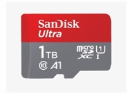 SanDisk Micro SDXC karta 1TB Ultra (150 MB/s, A1 Class 10 UHS-I) + adaptér