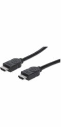 Manhattan HDMI - HDMI kabel 1m černý (323192)