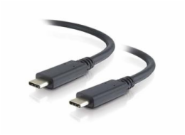PremiumCord USB-C kabel ( USB 3.2 generation 2x2, 5A, 100W, 20Gbit/s ) černý, 1m