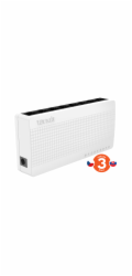 Tenda S108 8-Port Mini Eco Fast Ethernet Switch, 10/100 Mb/s, Desktop