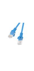 LANBERG Patch kabel CAT.5E UTP 3M modrý Fluke Passed  