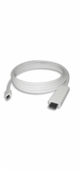 PremiumCord DisplayPort 1.2 na HDMI 2.0 kabel pro rozlišení 4Kx2K@60Hz, 3m