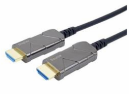 PREMIUMCORD Ultra High Speed HDMI 2.1 optický fiber kabel 8K@60Hz,zlacené 30m