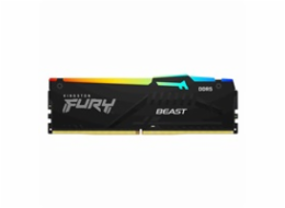 KINGSTON DIMM DDR5 32GB 5200MT/s CL40 FURY Beast Černá RGB