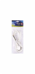 Flexo šňůra PVC 3× 1,0mm2, 2m, bílá