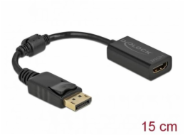 DeLOCK adaptér DisplayPort 1.1 samec > HDMI samice, pasivní