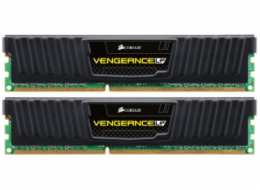 CORSAIR DDR3 Vengeance Low Profile Black 8GB 2x4GB 1600MHz CL9 1.5V