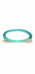 Duplexní patch kabel MM 50/125, OM3, SC-SC, LS0H, 2m