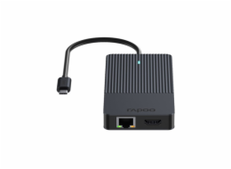 Rapoo USB-C Multiport Adapter 12-in-1, grey