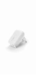 Belkin BOOST CHARGE Duální 37W Power Delivery PPS nástěnná nabíječka (USB-C 25W + USB-A 12W), bílá