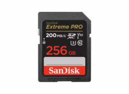 SanDisk SDXC karta 256GB Extreme PRO (200 MB/s Class 10, UHS-I U3 V30)