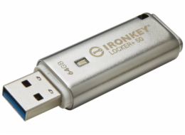 KINGSTON IronKey Locker+ 50  64GB / USB 3.2 / Šifrování XTS-AES IKLP50/64GB