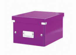 LEITZ Univerzální krabice  Click&Store, velikost S (A5), purpurová