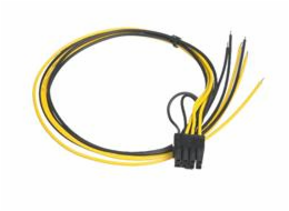 Akyga servisní kabel ATX  PCI-E 6+2-pin 450 mm