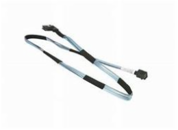 SUPERMICRO int. straight MiniSAS HD SFF-8643 to Right Angle MiniSAS SFF-8087 85cm Cable