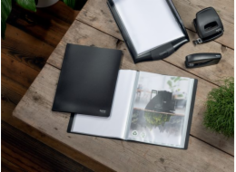 LEITZ Ekologická katalogová kniha  RECYCLE A4, PP, 40 kapes, černá