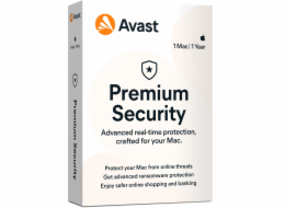 Avast Premium Security for Mac - Licence na předplatné (1 rok) - 1 zařízení - ESD - Mac