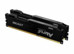 Kingston FURY Beast/DDR3/8GB/1866MHz/CL10/2x4GB/Black