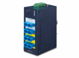 Planet IFB-244-MSC optický bypass switch, 4xSC multimode, dual 9-48VDC/24VAC, -40 +75°C
