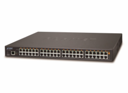 Planet UPOE-2400G Ultra PoE++ injektor, 24 portů, Gigabit, IEEE 802.3bt <800W (95W/port), scheduler+watchdog