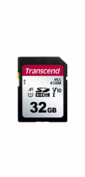 Transcend 32GB SDHC410M UHS-I U1 (Class 10) V10 A1 3K P/E MLC průmyslová paměťová karta (bez adaptéru), 95MB/s R, 12MB/s