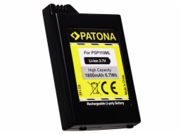 PATONA baterie pro herní konzoli Sony PSP 1000 Portable 1800mAh Li-lon 3,7V