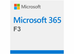 Elektronická licence: Microsoft CSP Microsoft 365 F3 předplatné 1 rok, vyúčtování ročně