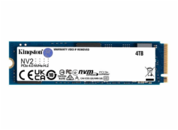 Kingston SSD 2000GB NV2 NVMe™ PCIe M.2 2280 (ctení/zápis: 3500/2800MB/s;)