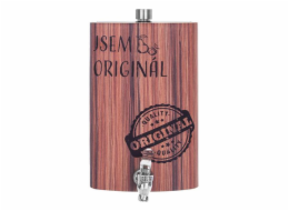 Likérka/placatka nerez 1,7 l "JSEM ORIGINÁL" Likérka/placatka nerez 1,7 l "JSEM ORIGINÁL"
