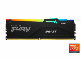 KINGSTON DIMM DDR5 16GB 5200MT/s CL36 FURY Beast RGB EXPO