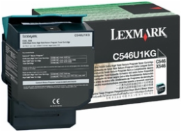 LEXMARK C546U1KG Toner Lexmark black 8000str return C546 / X546