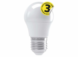 Emos LED žárovka MINI GLOBE, 4W/30W E27, WW teplá bílá, 330 lm, Classic, F