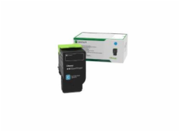 Lexmark CS/CX421, 52x, 62x azurová tonerová kazeta z vratného programu, 1400