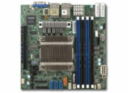 SUPERMICRO MB 1x Epyc 3101 SoC (4C/4T), 4x DDR4, 4xSATA3, 1xM.2 (2280), PCIe 3.0 x16, IPMI, 4x LAN (i350-AM4)