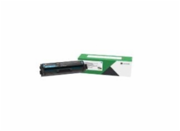 Lexmark C332HC0 - originální Lexmark C332HC0 Azurová vysokokapacitní tisková kazeta z vratného programu