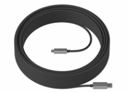 Logitech Strong - USB kabel - USB typ A (M) do 24 pin USB-C (M) - USB 3.2 Gen 2 - 25 m - Active Optical Cable (AOC), plénum - pro Room Solution Huddle, Large