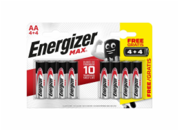 Energizer MAX - Tužka AA/4+4 zdarma